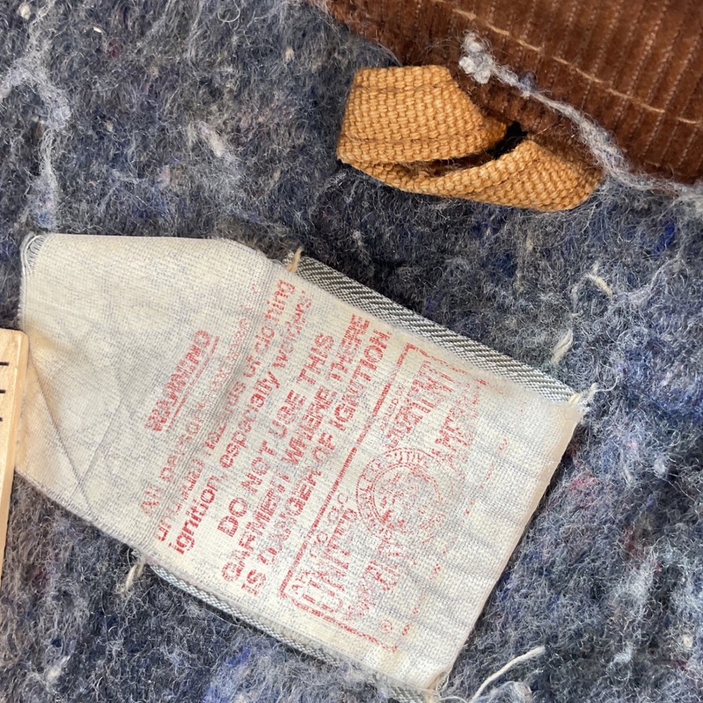 Vintage Carhartt Detroit Jacket Brown Canvas Blanket Lined Made in USA 52 6BLJ - Picture 4 of 14